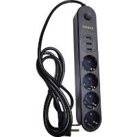 GOBAX Termal Akım Korumalı 2MT 3XUSB 10a-2500w MG-101